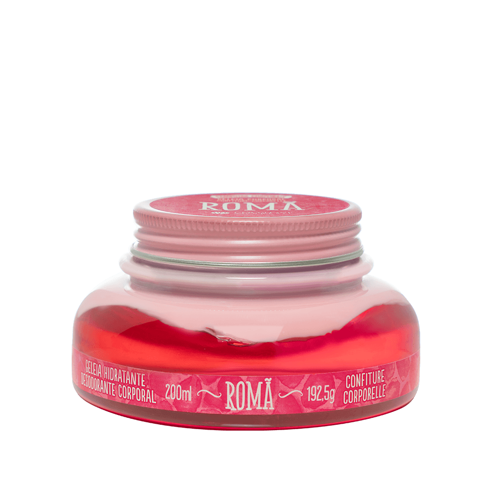 Geleia Hidratante Desodorante Corporal Romã 200ml